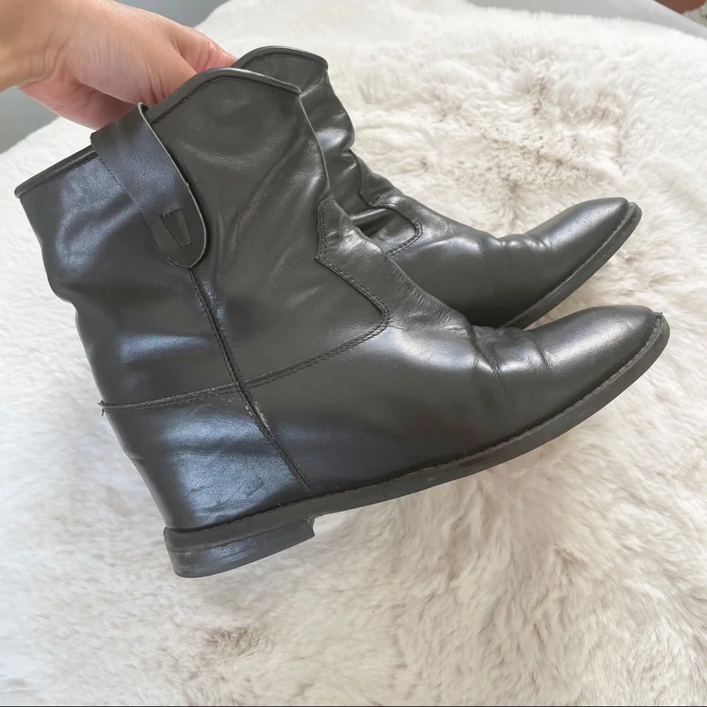 Isabel Marant Crisi Concealed-Wedge Ankle Boots